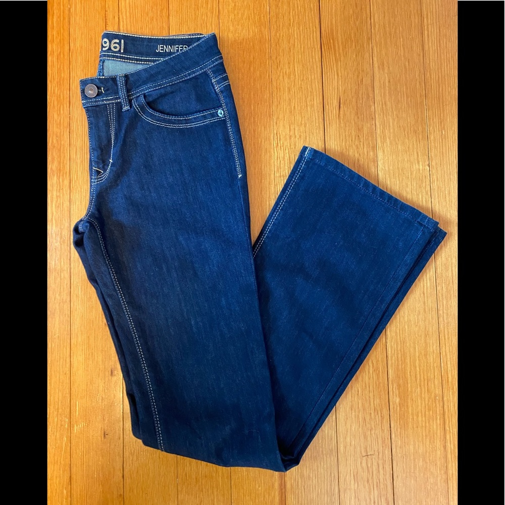 DL1961 Jennifer high-rise boot cut jeans